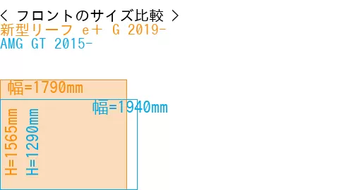 #新型リーフ e＋ G 2019- + AMG GT 2015-